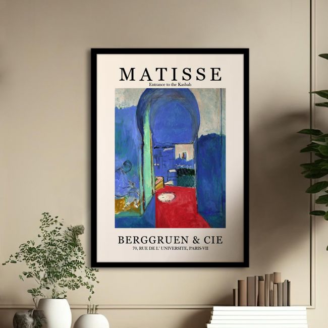 Exhibition Poster Matisse Entrance To The Kasbah Poster